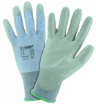 West Chester PosiGrip™ 18 Gauge Speckle Blue HPPE PU Coated String Knit Gloves