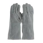 PIP® Gray Cotton Lined Split Cowhide Leather Welding Gloves - Large