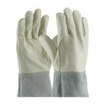 PIP® Gray Mig Tig Kevlar Stitched Top Grain Cowhide Leather Welding Gloves