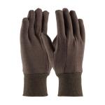 PIP Ladies Standard 100% Cotton Brown Jersey Gloves