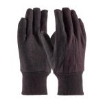 PIP Mens PVC Dot Grip Palm Thumb & Finger Brown Cotton Jersey Gloves - Regular Weight