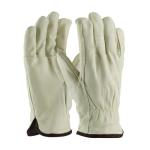 PIP Top Grain White Thermal Lined Cowhide Leather Gloves - Straight Thumb