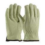 PIP Top Grain White Thermal Lined Pigskin Leather Gloves - Straight Thumb
