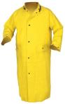 MCR Safety Condord Yellow Standard Duty .35mm Neoprene/Nylon Limited Flammability Rain Coat Hood Sold Separately