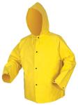 MCR Safety Condord Yellow Standard Duty .35mm Neoprene/Nylon Limited Flammability Rain Jacket
