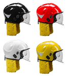 PIP F10 MKV™ Internal Bubble Face Shield Jet Style Fire Helmet