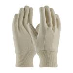 PIP Ladies Economy Grade Natural Cotton Canvas Single Palm Gloves - Knit Wrist