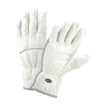 Ironcat® Natural/White Kevlar Stitched Foam Padded Knuckles Buffalo Skin Utility Gloves