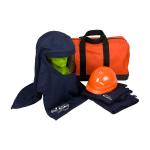 PIP® Navy 40 Cal/cm2 Arc & Flame Resistant Ultralight Ventilated Hood Flash Safety Kit - PPE 4