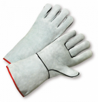 PIP - Ironcat Standard Gray Side Split Cowhide Leather Welder Glove - Left Hand Only