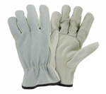 West Chester White Select Grain Cowhide Leather Palm Split Back Driver Gloves