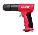 Aircat 4338 AIRCAT 3/8" Red Reversible Drill Comp w/ Jacobs Chuck