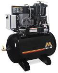 Mi-T-M M Series 80 Gallon Two Stage Electric Simplex Air Compressor - Horizontal