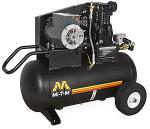 Mi-T-M 20 Gallon Single Stage Electric Air Compressor - 9.2 CFM@90PSI