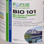 Focus BIO 101 Bio-Zyme Cleaner/Deodorant (1 Case / 4 Gallons)