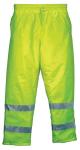 MCR Safety Luminator Class E Insulated Lime Elastic Waist Rain Pants