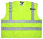 MCR Safety Economy Class 2 Lime Tear Away Safety Vest