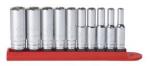 GearWrench 10 pc. 1/4" Drive 6 Point Deep SAE Socket Set