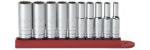 GearWrench 10 pc. 1/4" Drive 12 Point SAE Deep Socket Set