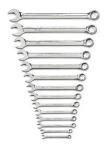 GearWrench 14pc. SAE Full Polish Non-Ratcheting Combination Wrench Set