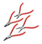GearWrench 4pc. 7" Fixed Tip Internal & External Snap Ring Plier Set