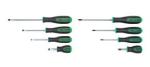 GearWrench 8pc. Combination Bright Green Dual Material Screwdriver Set