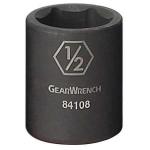 GearWrench 3/8" Drive 1/2" Standard Impact Socket