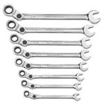 GearWrench 8pc. SAE Indexing Combination Ratcheting Wrench Set