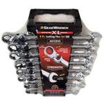 GearWrench 9pc. SAE XL Locking Flex Combination Ratcheting Wrench Set