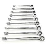GearWrench 9pc. SAE XL X-Beam Combination Ratcheting Wrench Set