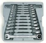 GearWrench 12pc. Metric Combination Ratcheting Wrench Set