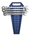 GearWrench 4pc. Metric Flex Head Combination Ratcheting Wrench Set