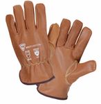 West Chester Oil Armor Finish Goatskin Leather Driver Kevlar & Winter Lined Gloves