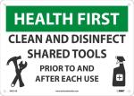 CLEAN AND DISINFECT SHARED TOOLS
