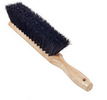 Magnolia Brush Black Horsehair & Plastic Beaver Tail Counter Duster