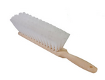 Magnolia Brush White Polypropylene Beaver Tail Counter Duster (Plastic Block)
