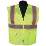 Lime Mesh - Solid Safety Vest