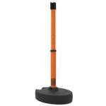 Banner Stakes Plus Barrier Set With Orange Receiver Head