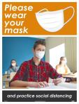 PLEASE WEAR YOUR MASK POSTER (STUDENTS)