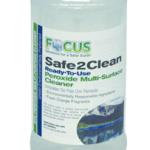 Focus "Safe 2 Clean"  Ready To Use Peroxide Multi-Surface Cleaner (1 Case / 12 Quarts)