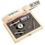 Starrett Electronic Internal Bore Micrometer Set 1/4"-3/8" (6-10mm) Range, .00005" (0.001mm) Resolution With 3 Point Contact