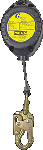 Gemtor SRW-11 G-Force - 11 ft. Fall Limiter with Carabiner. Swivel Indicator Snaphook