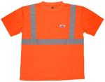 MCR Safety Class 2 Orange Birdseye Mesh T-Shirt
