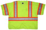 MCR Safety Class 3 ANSI Lime Break Away Safety Vest