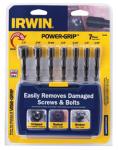 Irwin Power-Grip™ Screw and Bolt Extractor Set, 7 pc.