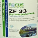 Focus ZF 33 Zinc-Free Seal & Finish (1 Case / 4 Gallons)