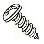 Combo Slotted/Phillips Pan Head Steel Zinc Plated Self Tapping Screw (Sheet Metal Screw) Kit