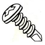 Ultra Stainless™ Phillips Pan Head Self Drilling Screws