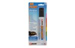 U-Mark Dr. Paint Extra Broad Tip Window Paint Marker- Six Pack, 1ea. Bk, Bl, Gr,  Rd, Wh, Yl