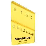 Bondhus 18036, Bondhex Case Holds 12 Tools .050 - 5/16